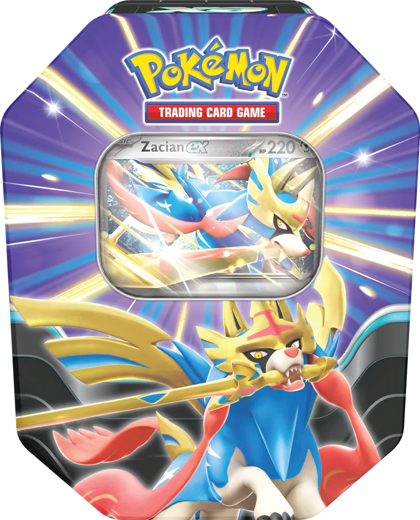 Pokémon TCG: Slashing Legends Tin Zacian ex