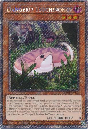 Danger!? Tsuchinoko? (V.4 - Platinum Secret Rare)