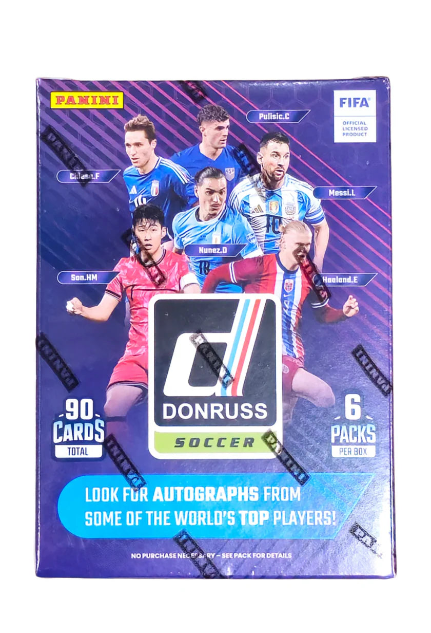 2024/25 Panini Donruss Soccer 6-Pack Blaster (Red Cubic Parallels!)