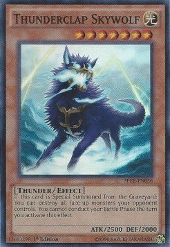 Thunderclap Skywolf (V.1 - Super Rare)