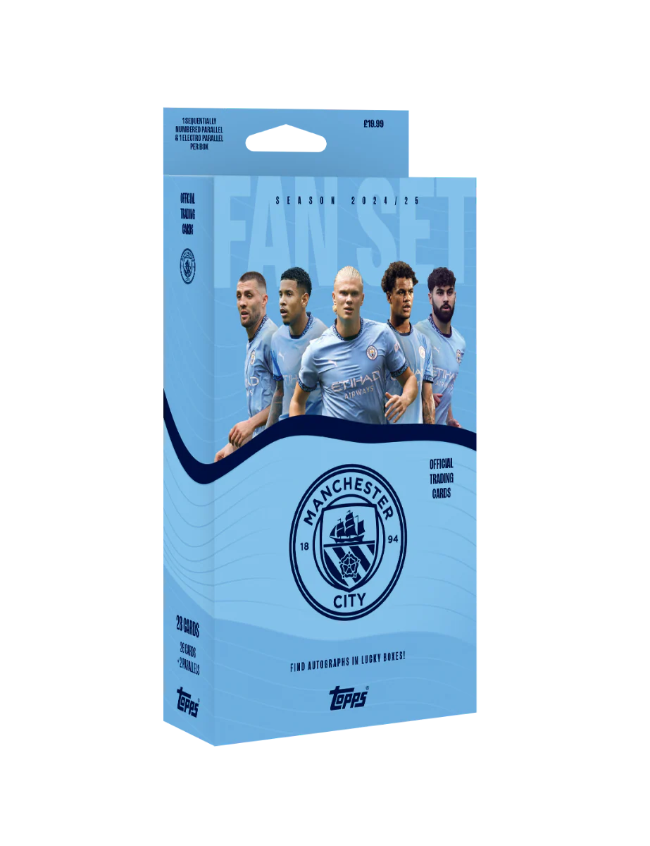 2024-25 Topps Soccer Manchester City Fan Set