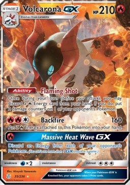 Volcarona GX (CEC 35)