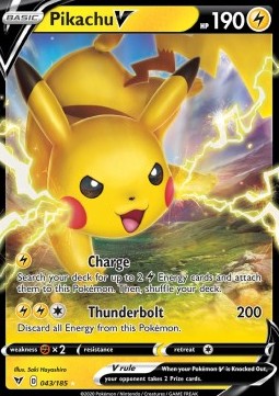 Pikachu V (VIV 43)