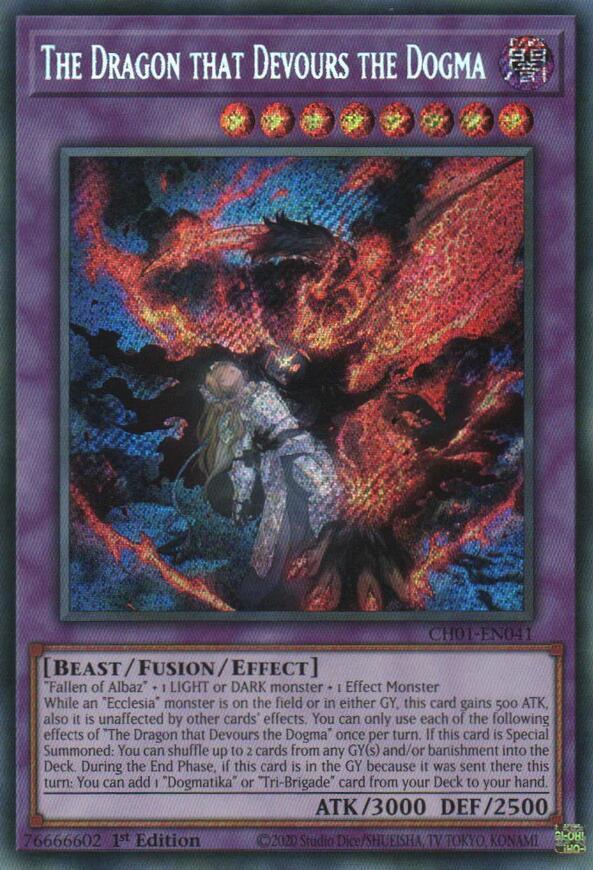 The Dragon that Devours the Dogma (V.2 - Secret Rare)
