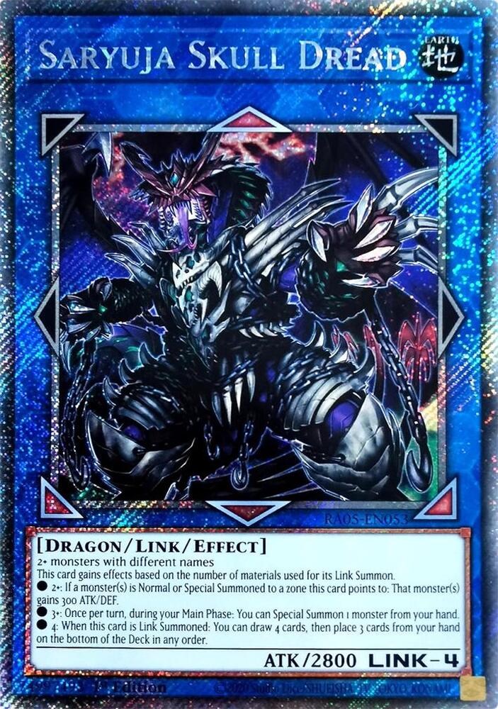 Saryuja Skull Dread (V.4 - Platinum Secret Rare)