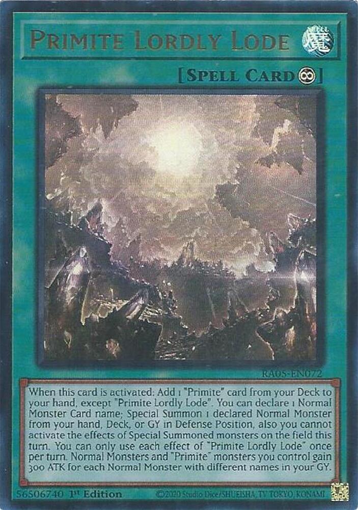 Primite Lordly Lode (V.2 - Ultra Rare)
