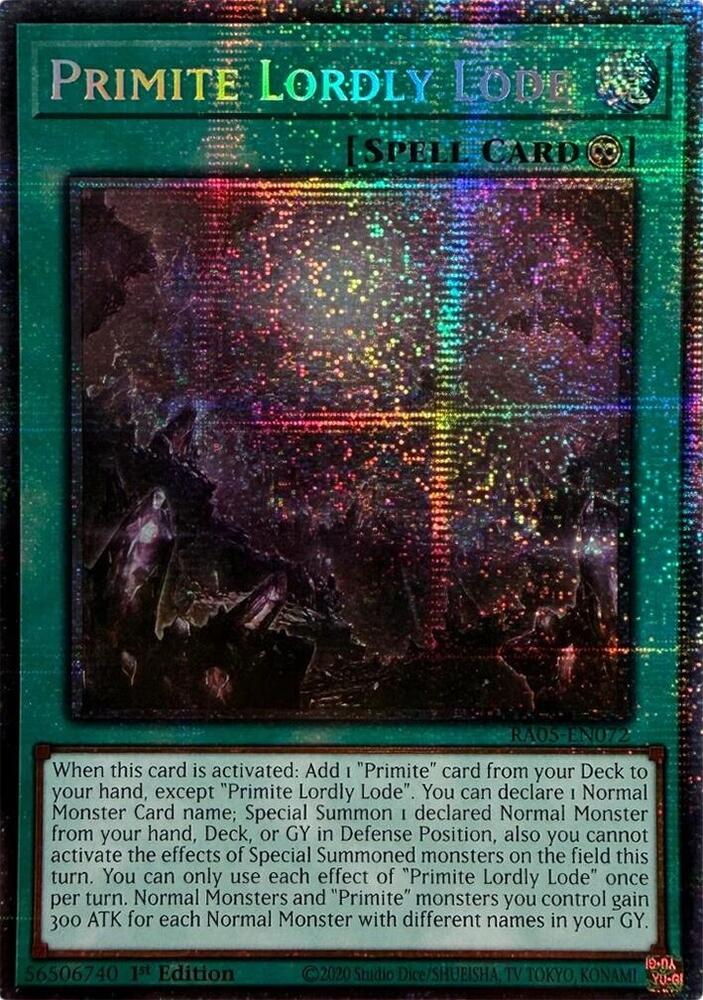 Primite Lordly Lode (V.5 - Starlight Rare)