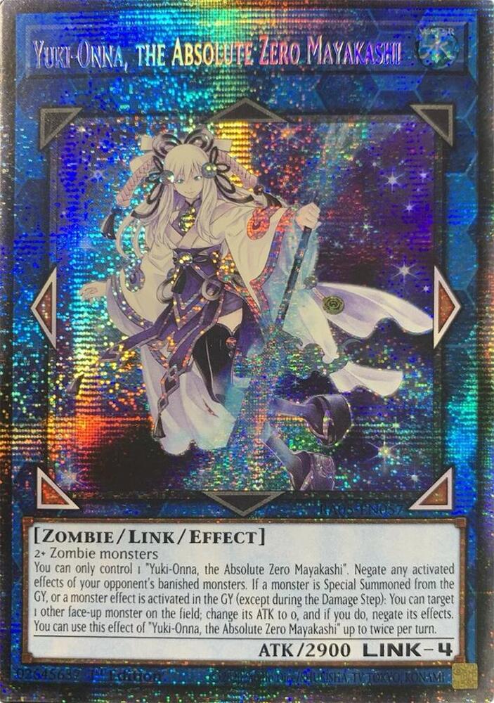 Yuki-Onna, the Absolute Zero Mayakashi (V.5 - Starlight Rare)