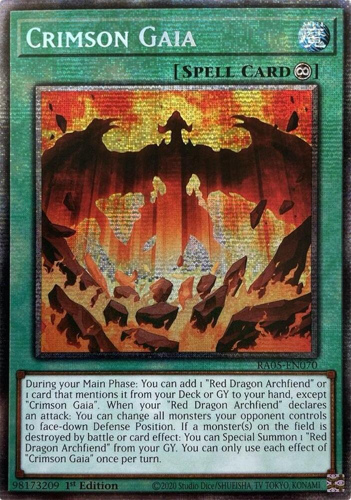 Crimson Gaia (V.5 - Starlight Rare)