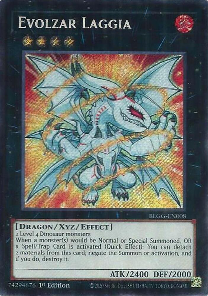 Evolzar Laggia (V.1 - Secret Rare)