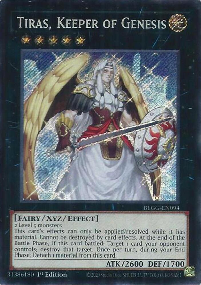 Tiras, Keeper of Genesis (V.1 - Secret Rare)