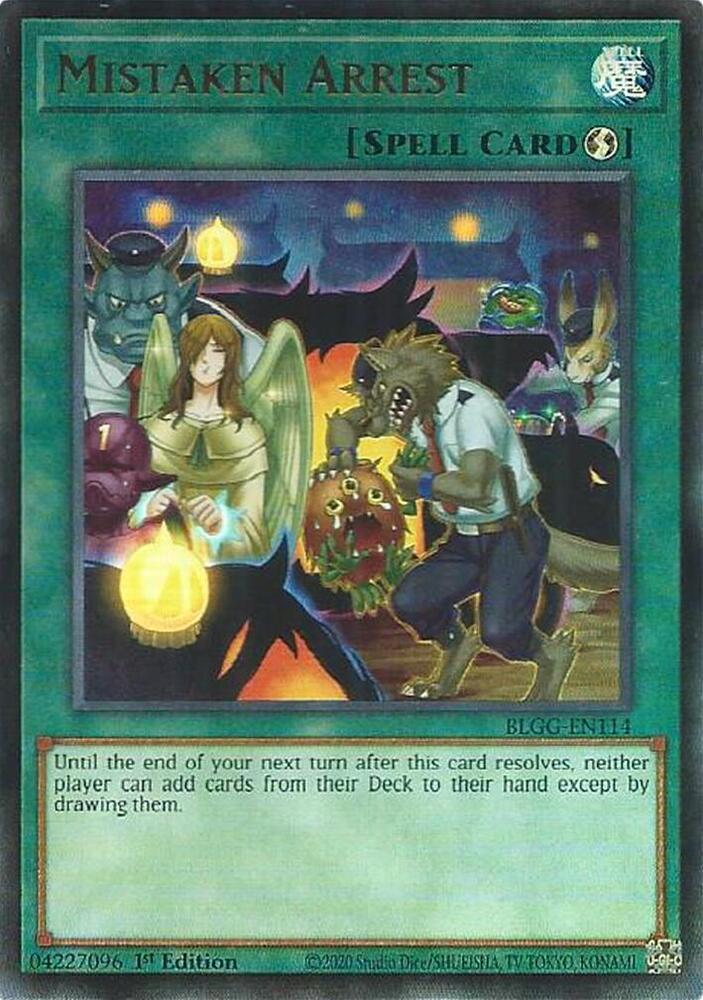 Mistaken Arrest (V.1 - Ultra Rare)