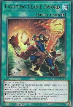 Fighting Flame Sword