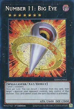 Number 11: Big Eye (V.3 - Secret Rare)