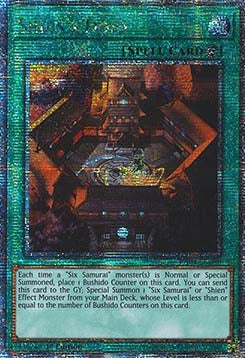 Shien's Dojo (V.5 - Quarter Century Secret Rare)