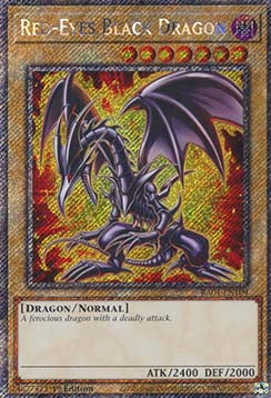Red-Eyes Black Dragon (V.2 - Platinum Secret Rare)