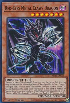 Red-Eyes Metal Claws Dragon