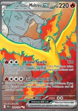 Team Rocket's Moltres ex (DRI 208)