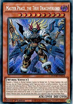 Master Peace, the True Dracoverlord (V.1 - Secret Rare)