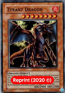 Tyrant Dragon (V.2 - Super Rare)