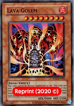 Lava Golem (V.2 - Super Rare)
