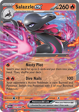 Salazzle ex (POR 016)