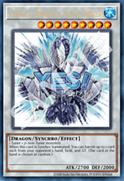 Trishula, Dragon of the Ice Barrier (V.1 - Ultra Rare)
