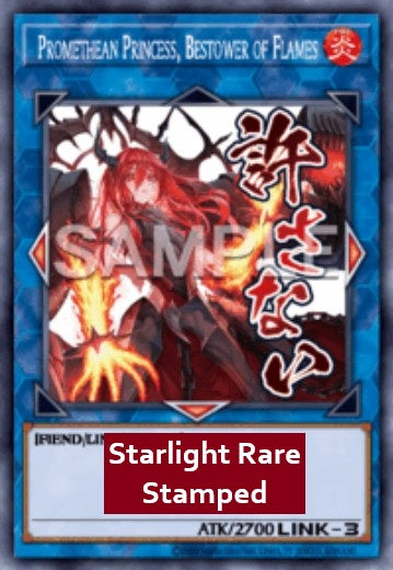 Promethean Princess, Bestower of Flames (V.2 - Starlight Rare)
