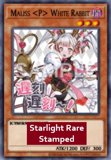 Maliss P White Rabbit (V.2 - Starlight Rare)