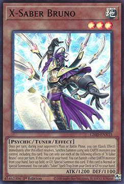 X-Saber Bruno (V.2 - Ultra Rare)
