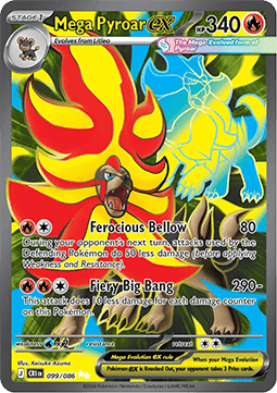 Mega Pyroar ex (CRI 099)