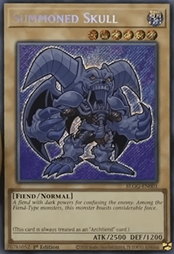 Summoned Skull (V.1 - Secret Rare)