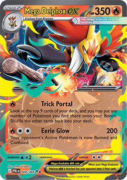 Mega Delphox ex (PBL 008)