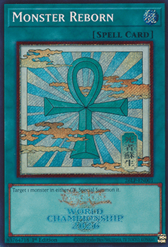 Monster Reborn (V.1 - Secret Rare)