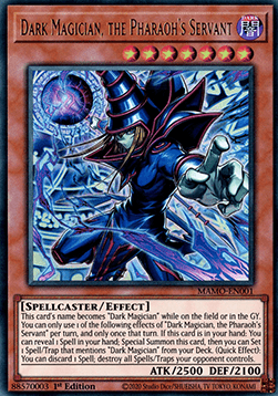Dark Magician, the Pharaoh's Servant (V.1 - Ultra Rare)
