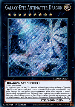 Galaxy-Eyes Antimatter Dragon (V.1 - Secret Rare)