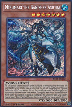 Mikumari the Banisher Ashtra (V.1 - Secret Rare)
