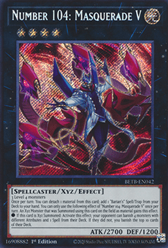 Number 104: Masquerade V (V.1 - Secret Rare)