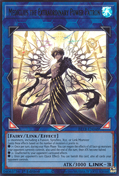 Mediclius the Extraordinary Power Patron (V.1 - Ultra Rare)