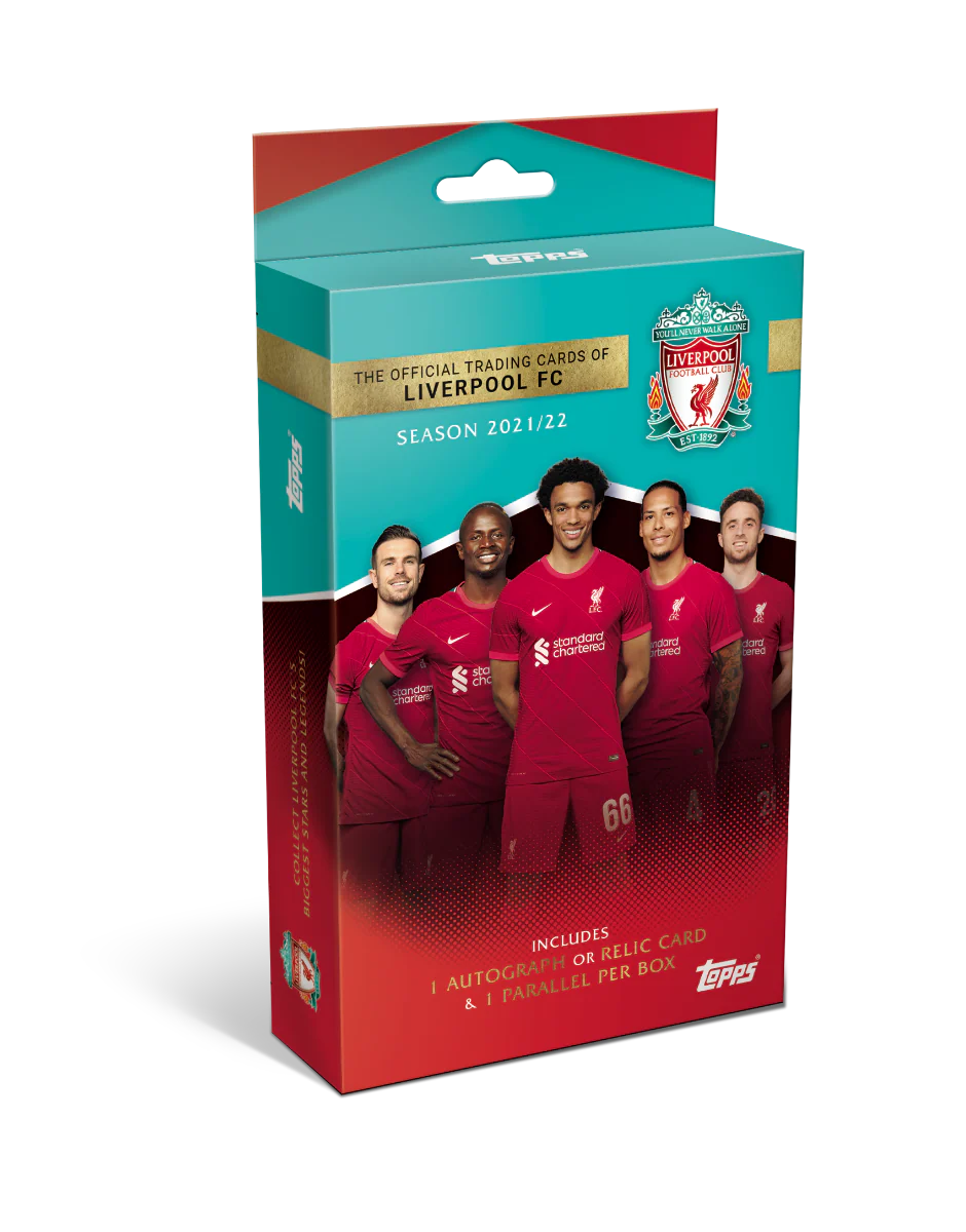 2021-22 Topps Liverpool FC Team Set
