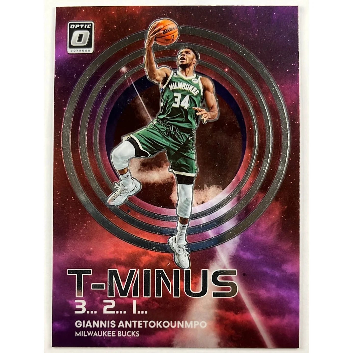 Giannis Antetokounmpo T-Minus 2022-23 Optic Donruss