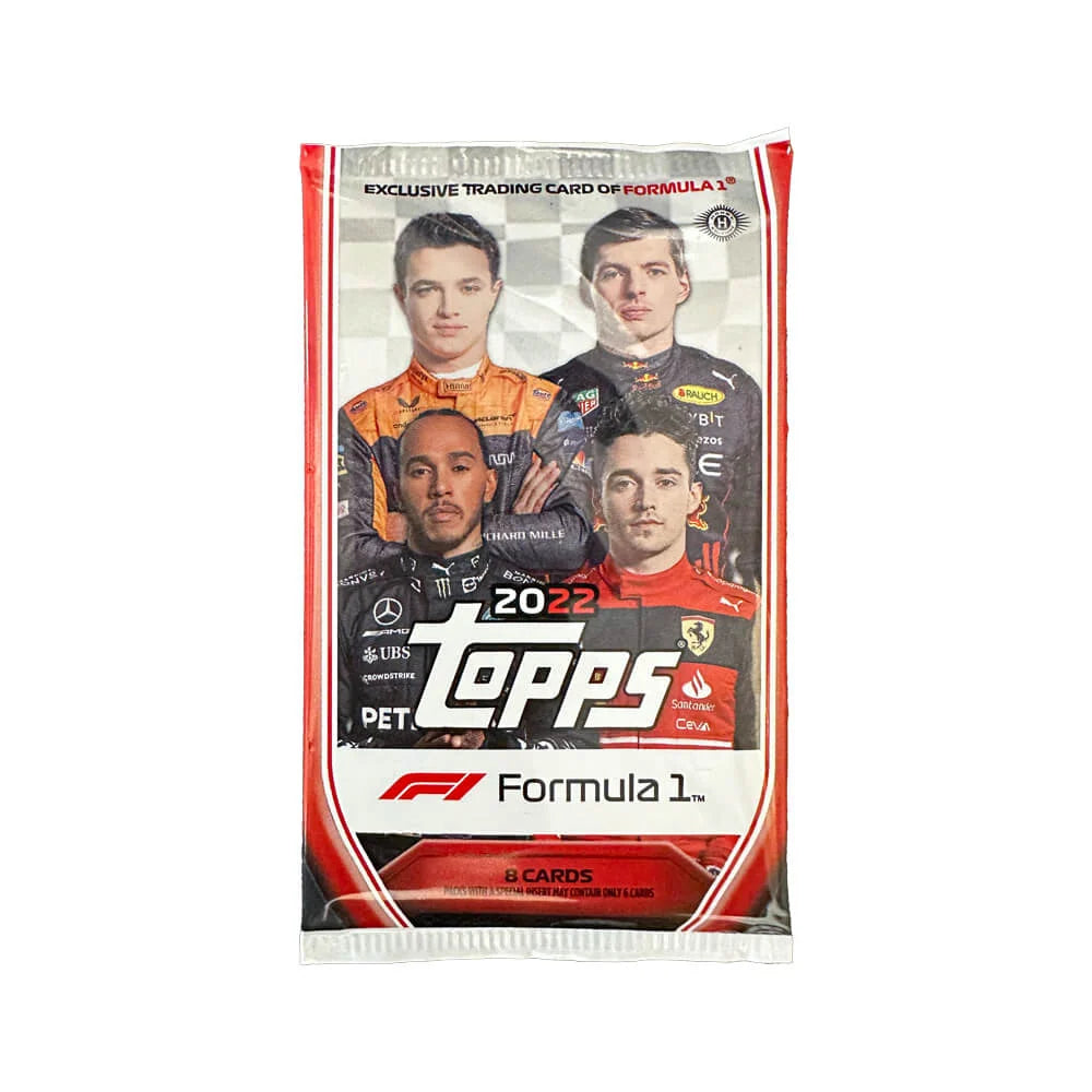 2022 Topps Formula 1 F1 Flagship Hobby Pack