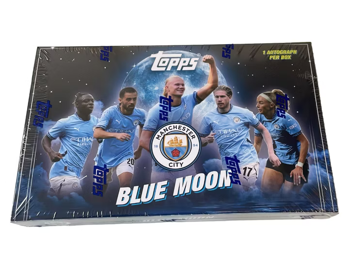 2024-25 Topps Manchester City Blue Moon Hobby Box