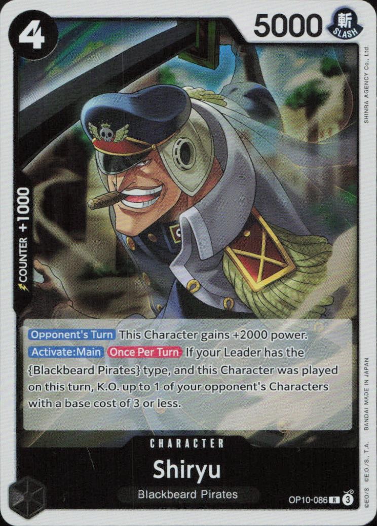 Shiryu Foil R Royal Blood OP10-086 NM