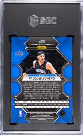 Paolo Banchero Rookie Panini Mosaic Yellow Reactive Prizm 2022-23 (GRADED)(SGC)