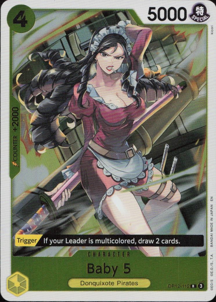 Baby 5 (112) Foil R Legacy of the Master OP12-112 NM