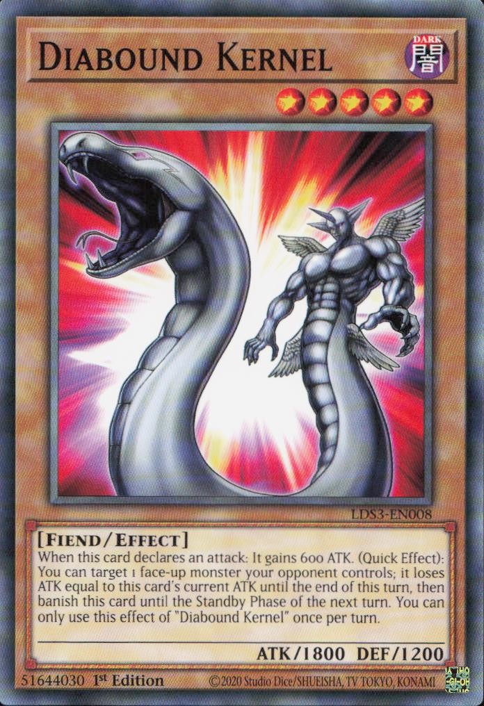 Diabound Kernel Common Legendary Duelists: Season 3 LDS3-EN008