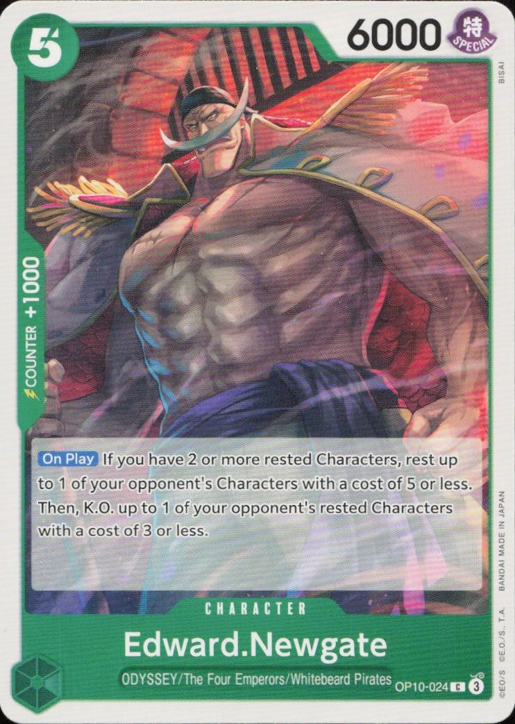 Edward.Newgate C Royal Blood OP10-024 NM