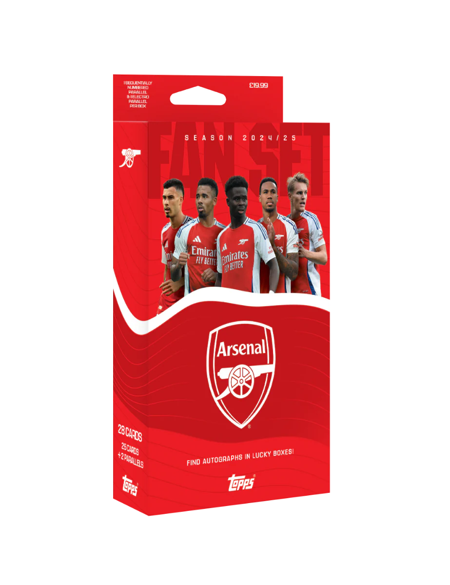 2024-25 Topps Soccer Arsenal FC Fan Set