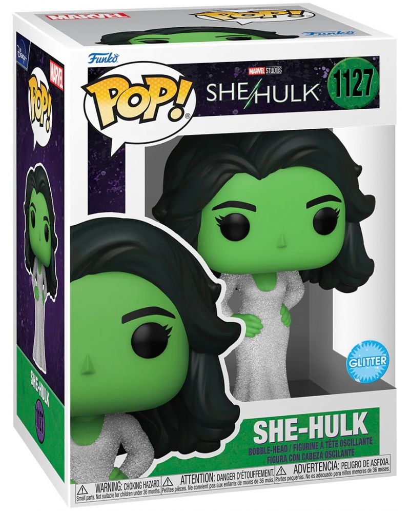 Фигура Funko POP! Marvel: She-Hulk - She-Hulk (Glitter) #1127